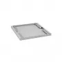 Triton RAB-UP-850-A4 19-Zoll 1U perforiertes Rack-Board, 850mm Tiefe, 80kg Tragfähigkeit, Schwarz
