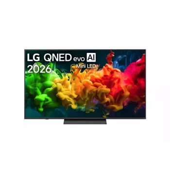 LG 65QNED8EB3B 65-Zoll QNED MiniLED 4K Smart TV mit α7 Gen6 AI-Prozessor, webOS 23, HDR10 Pro, 120Hz, FreeSync Premium