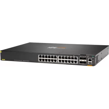 HPE Aruba 6300F Switch L3 Managed 24x 10/100/1000 PoE+ 4x 50GbE SFP56 Front-to-Back Airflow