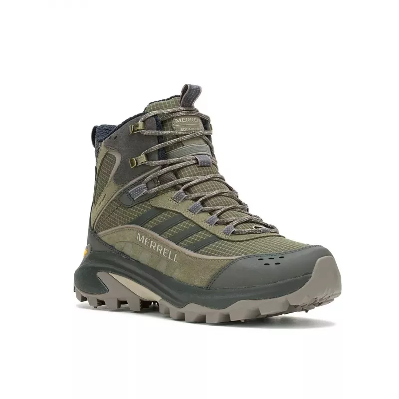 Merrell Moab Speed 2 Thermo Mid WP High Boots - Herren Winter-Wanderstiefel mit PrimaLoft Gold Isolierung