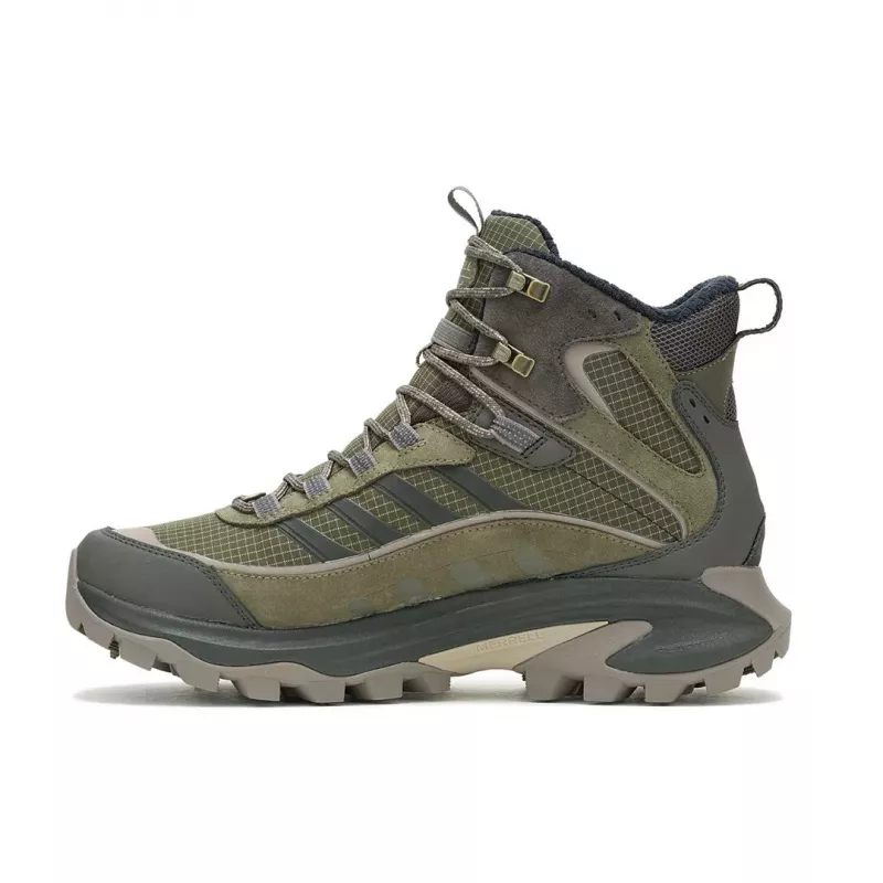 Merrell Moab Speed 2 Thermo Mid WP High Boots - Herren Winter-Wanderstiefel mit PrimaLoft Gold Isolierung