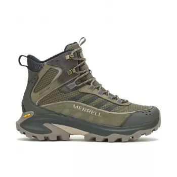 Merrell Moab Speed 2 Thermo Mid WP High Boots - Herren Winter-Wanderstiefel mit PrimaLoft Gold Isolierung