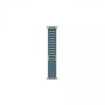 Apple Watch Ultra 3 GPS + Cellular 49mm Natural Titanium Case mit Blue/Bright Blue Trail Loop - M/L
