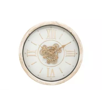 Sonika Wanduhr SONIKA D50CM 50cm Weiß Analog Quarz