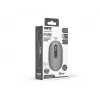 PORT Designs PORT Connect Professional PURE Kabellose wiederaufladbare Maus - Optisch - 4 Tasten - 2,4 GHz, Bluetooth - USB-Empfänger - Schwarz