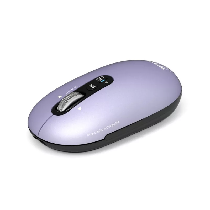 PORT Designs Pure MAC Iris Wiederaufladbare Bluetooth Optische Maus - Schwarz/Grau