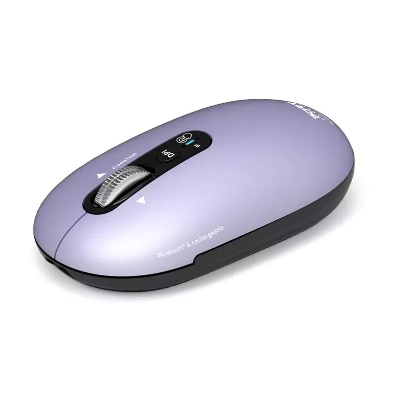 PORT Designs Pure MAC Iris Wiederaufladbare Bluetooth Optische Maus - Schwarz/Grau