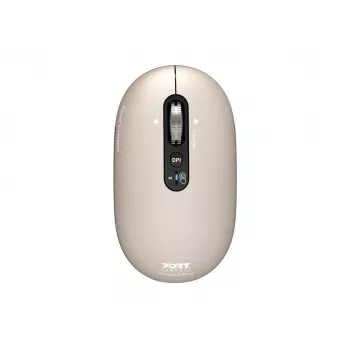 PORT Designs Pure MAC wiederaufladbare Bluetooth Optical Mouse - Pearl