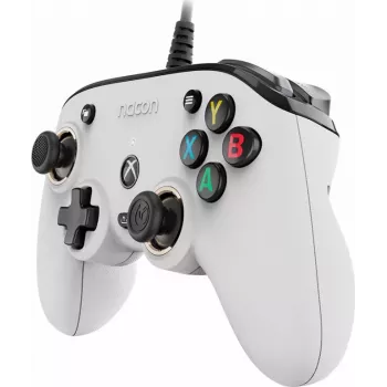 Nacon Compact Pro Wired Controller für Xbox Series X|S, Xbox One & PC - Weiß