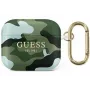 Guess GUA3UCAMA Camo Collection Protective Case für Apple AirPods 3. Generation - Grün/Khaki