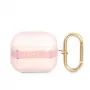 Guess GUA3HHTSP Strap Collection Silikonhülle für AirPods 3 - Pink