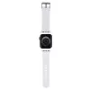Karl Lagerfeld 3D Rubber Karl Head Apple Watch Armband 38/40/41mm Weiß