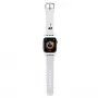 Karl Lagerfeld 3D Rubber Karl Head Apple Watch Armband 38/40/41mm Weiß