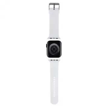 Karl Lagerfeld 3D Rubber Choupette Head Strap für Apple Watch 38/40/41mm - Weiß