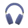 Guess Gcube Metallic Script Logo On-Ear Bluetooth Kopfhörer - Lila