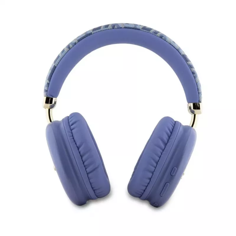 Guess Gcube Metallic Script Logo On-Ear Bluetooth Kopfhörer - Lila