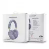 Guess Gcube Metallic Script Logo On-Ear Bluetooth Kopfhörer - Lila