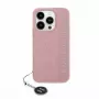 Karl Lagerfeld KLHCP15XPSAKDGCP Saffiano Rhinestones & Charm Hard Case für Apple iPhone 15 Pro Max 6,7 inch Pink