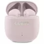Guess Printed Classic Logo - Bluetooth TWS Kopfhörer + Ladecase (Pink)