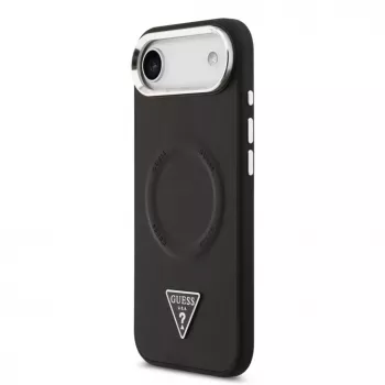 Guess Triangle Logo MagSafe Case für iPhone Air - Schwarz