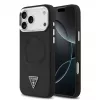 Guess Triangle Logo MagSafe Case für iPhone 17 Pro Max (Schwarz)