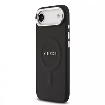 Guess Classic Logo MagSafe Case für iPhone Air - Schwarz