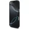 Guess Grained Big 4G Classic Logo Case für iPhone 17, Schwarz