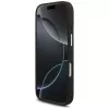 Guess Grained Big 4G Classic Logo Case für Apple iPhone 17 Pro, Schwarz