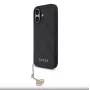 Guess 4G Charms Collection MagSafe Case für iPhone 17 (Schwarz)