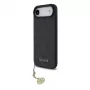 Guess 4G Charms Collection MagSafe Case für iPhone 14 Pro - Schwarz