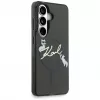 Karl Lagerfeld IML KC Script MagSafe Case für Samsung Galaxy S24 Ultra Schwarz