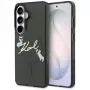 Karl Lagerfeld IML KC Script MagSafe Case für Samsung Galaxy S24 Ultra Schwarz