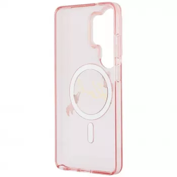 KARL LAGERFELD IML KC Script MagSafe Case für Samsung Galaxy S26 Ultra, Pink
