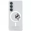 KARL LAGERFELD IML Peekaboo Choupette MagSafe Case für Samsung Galaxy S26, Transparent