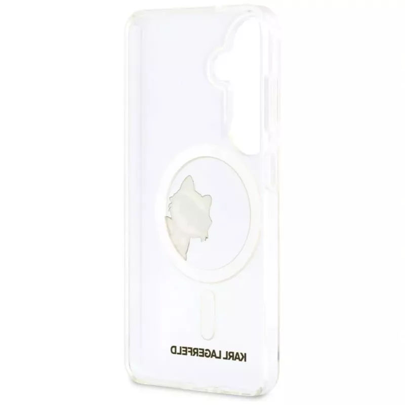 KARL LAGERFELD IML Peekaboo Choupette MagSafe Case für Samsung Galaxy S26, Transparent