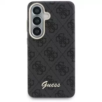 Guess 4G Script MagSafe Case für Samsung Galaxy S26 Schwarz