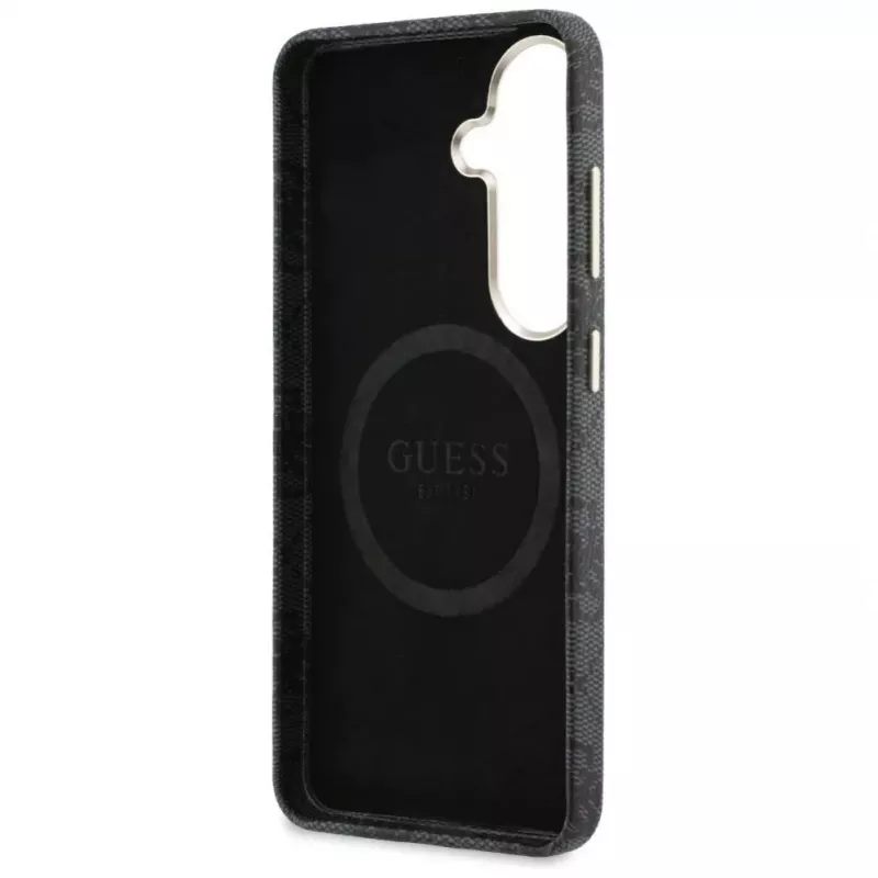 Guess 4G Script MagSafe Case für Samsung Galaxy S26 Schwarz