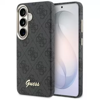 Guess 4G Script MagSafe Case für Samsung Galaxy S26 Schwarz