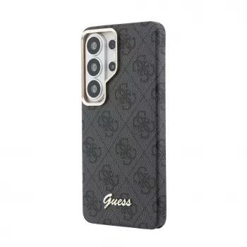 Guess 4G Script MagSafe Case für Samsung Galaxy S26 Ultra (Schwarz)