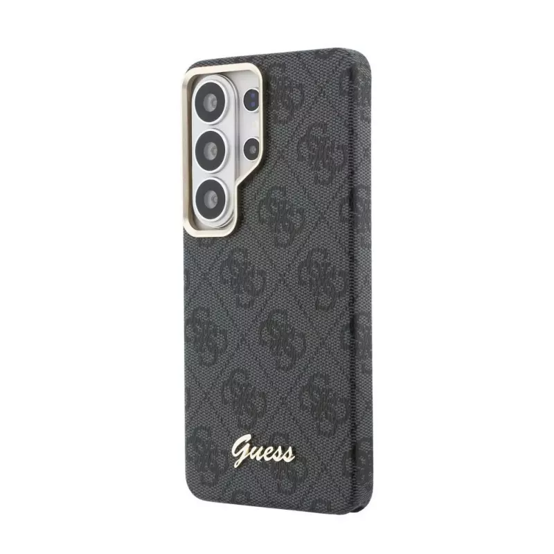 Guess 4G Script MagSafe Case für Samsung Galaxy S26 Ultra (Schwarz)