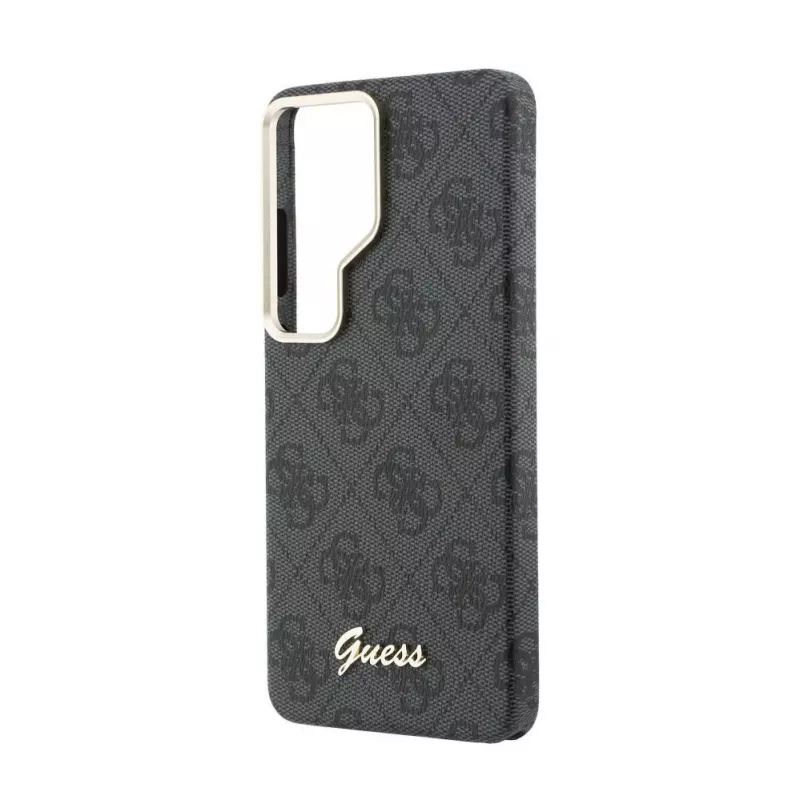 Guess 4G Script MagSafe Case für Samsung Galaxy S26 Ultra (Schwarz)