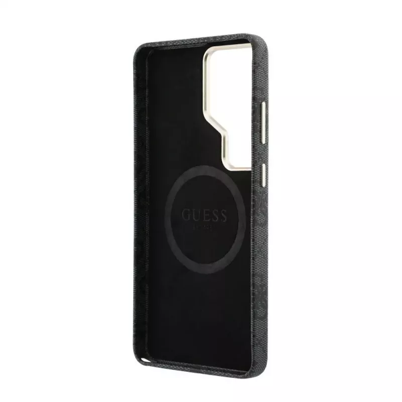 Guess 4G Script MagSafe Case für Samsung Galaxy S26 Ultra (Schwarz)