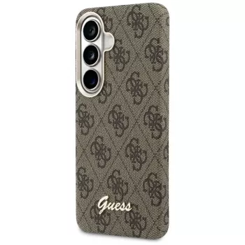 Guess 4G Script MagSafe Case für Samsung Galaxy S26 (Braun)