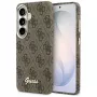 Guess 4G Script MagSafe Case für Samsung Galaxy S26 (Braun)