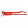 KNIPEX Verstellbarer Rohrzange Typ S 0.5 - 10 Zoll (250 mm) - Chrom-Vanadium-Elektrostahl - rot pulverbeschichtet