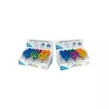 WEDO Soft-Kid Bastelschere spitz 115 mm rechtshändig Edelstahl Display