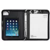 WEDO Organizer ELEGANCE - Reißverschluss-Etui für Tablet - Kunstleder, strukturiertes Nylon - Schwarz - 10,5
