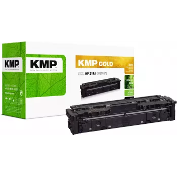 KMP GOLD Toner HP 219A (W2190A) Schwarz 1300 Seiten Wiederaufbereitet