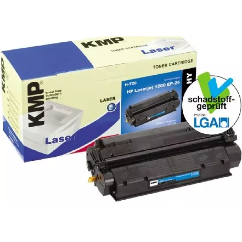 KMP LaserPrint Schwarz Kompatible Tonerkartusche für HP LaserJet 1000, 1200, 3320 MFP (1105,HY00)