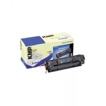 KMP H-T100 Kompatible Tonerkartusche Schwarz 80g (Alternative zu HP 35A) für HP LaserJet P1005, P1006